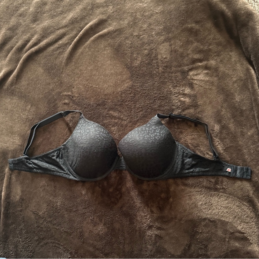 Victoria secret Pink black lace bra